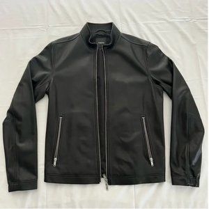 THEORY MEN'S brand new leather jacket